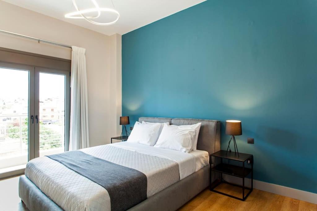 Minimal Loft Art With Sea View Over Heraklion Harbour Luaran gambar