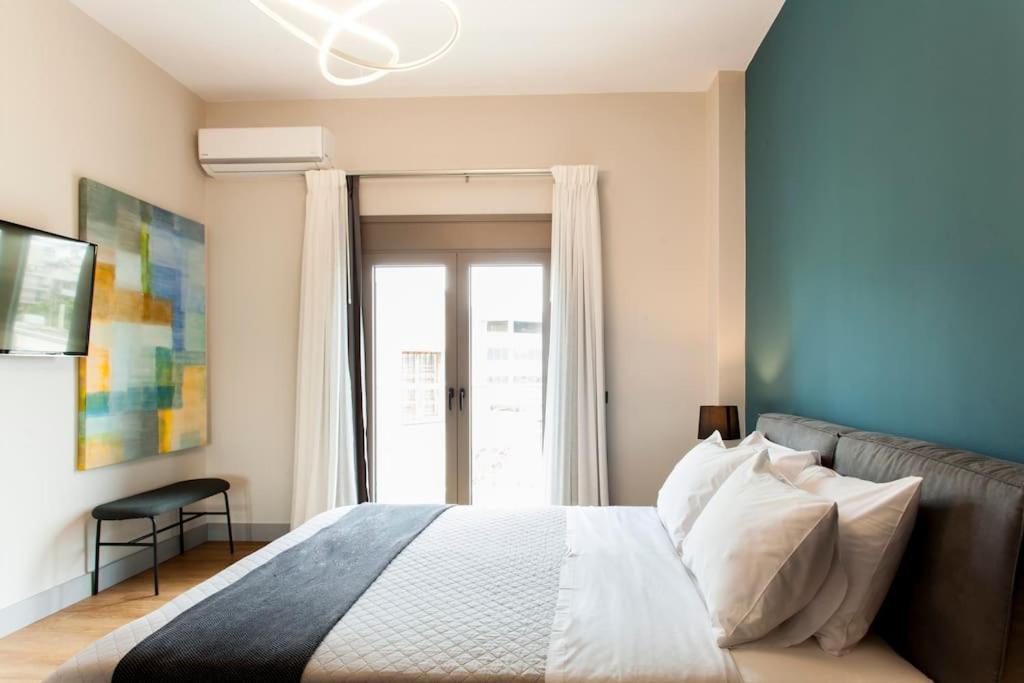 Minimal Loft Art With Sea View Over Heraklion Harbour Luaran gambar